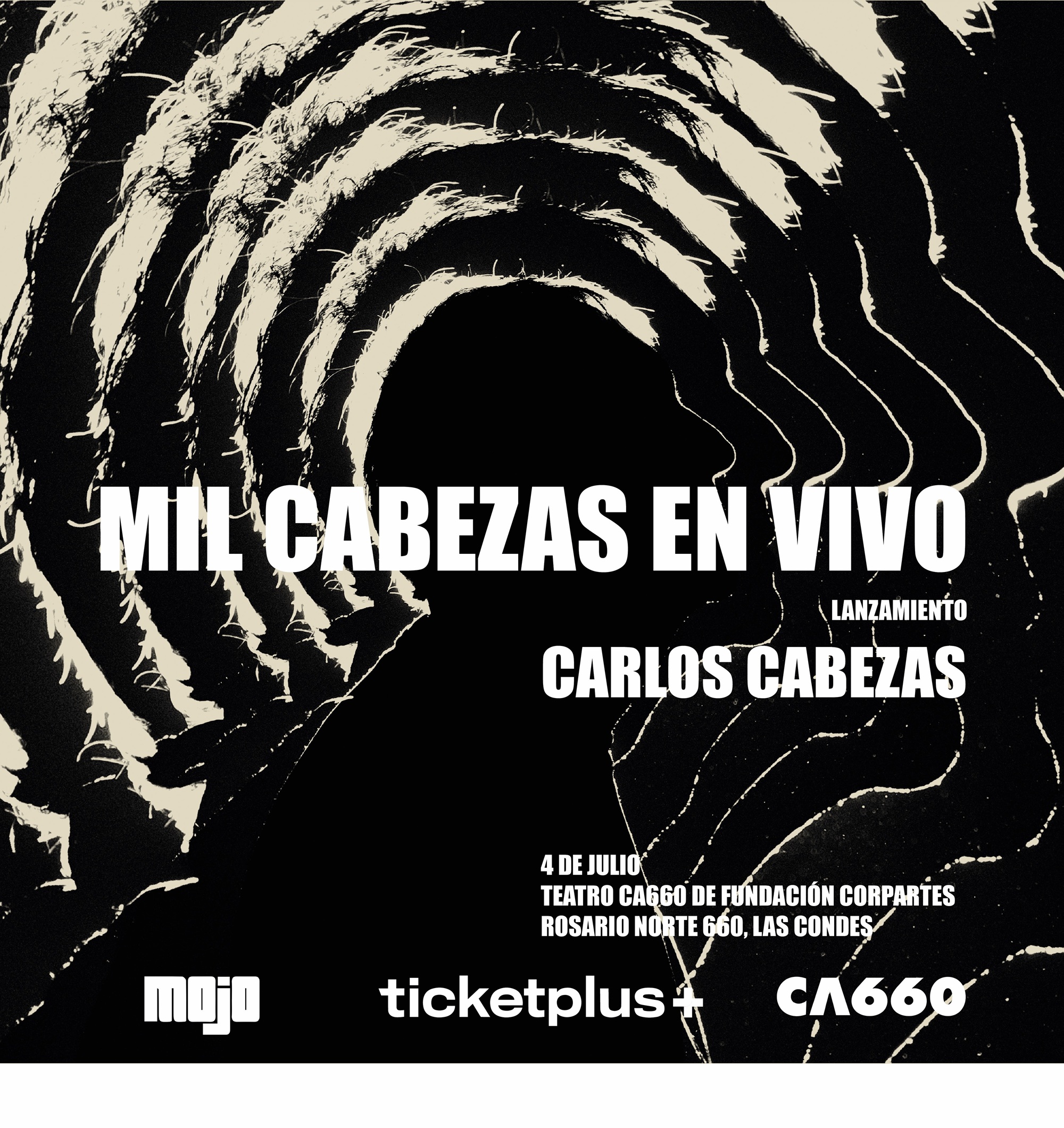 Carlos Cabezas lanza nuevo adelanto de ''Mil Cabezas En Vivo''